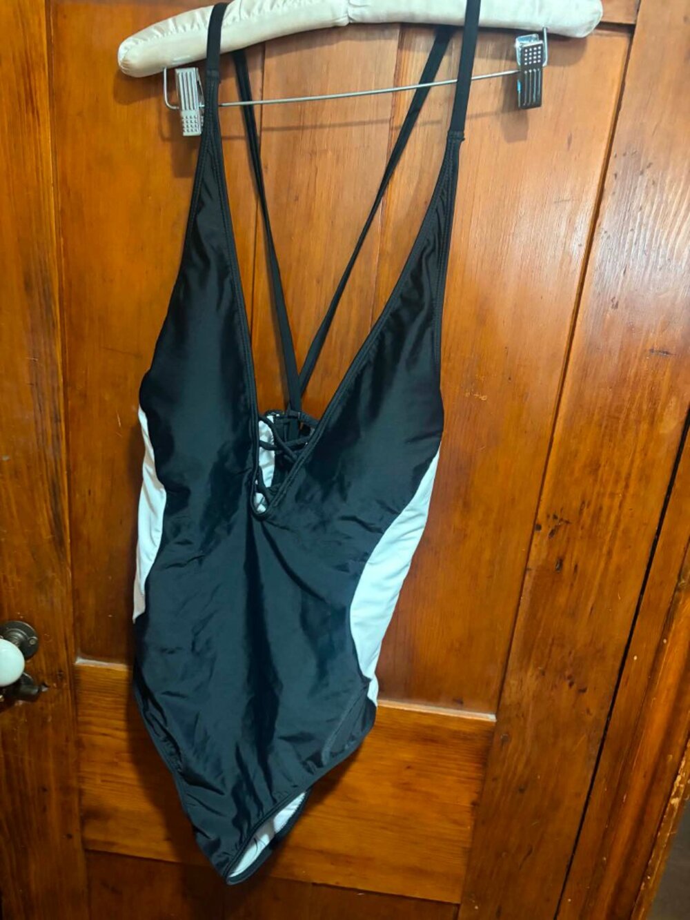 SUUKSESS -XL- Women Slimming Tummy Control One Piece Swimsuit Sexy Neck - Picture 6 of 8